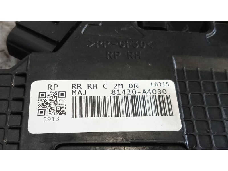 Recambio de motor cierre centralizado trasero derecho para kia carens ( ) business referencia OEM IAM 81420A4030  