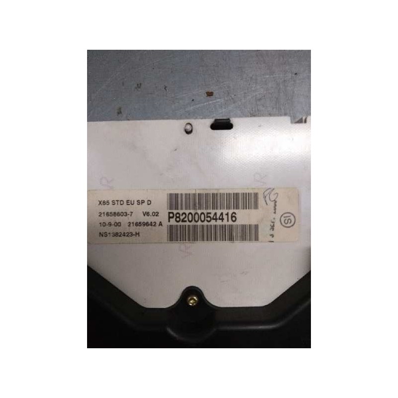 Recambio de cuadro instrumentos para renault clio ii fase ii (b/cb0) 1.9 dti diesel referencia OEM IAM P8200054416  