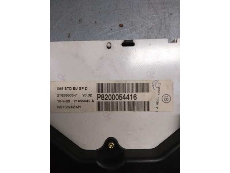 Recambio de cuadro instrumentos para renault clio ii fase ii (b/cb0) 1.9 dti diesel referencia OEM IAM P8200054416  