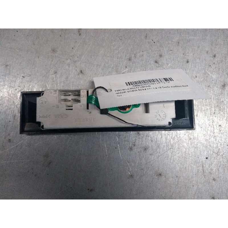 Recambio de pantalla multifuncion para suzuki vitara se/sv (et) 1.9 td techo metálico nordica referencia OEM IAM   
