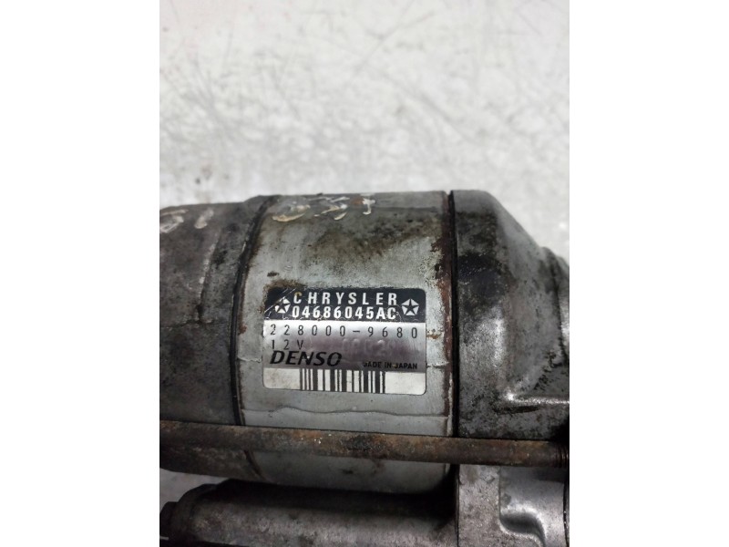Recambio de motor arranque para chrysler voyager (gs) 3.3 lx referencia OEM IAM 2280009680 04686045AC  Recambio de motor arranque para chrysler voyager (gs) 3.3 lx referencia OEM IAM 2280009680 04686045AC