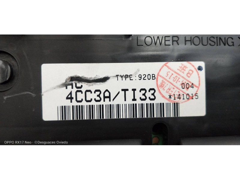 Recambio de cuadro instrumentos para nissan x-trail (t32) acenta referencia OEM IAM 4CC3ATI33  