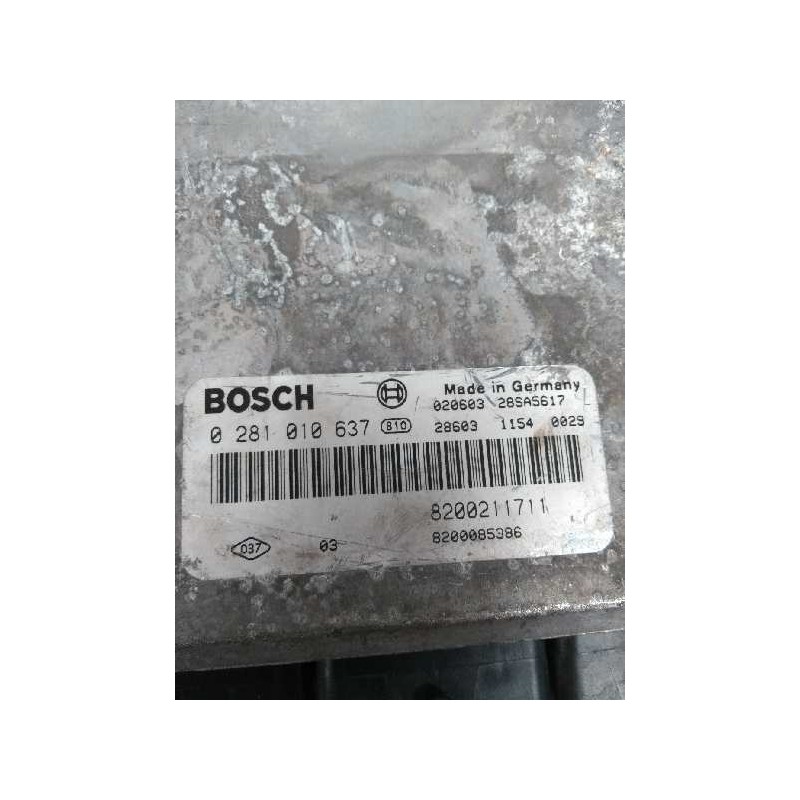 Recambio de centralita motor uce para renault laguna ii (bg0) 2.2 dci turbodiesel referencia OEM IAM 0281010637 8200211711 82000