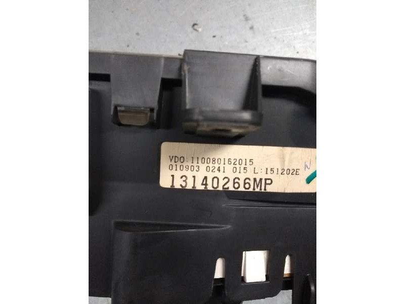 Recambio de cuadro instrumentos para opel meriva 1.6 16v referencia OEM IAM 110080162015 13140266MP 