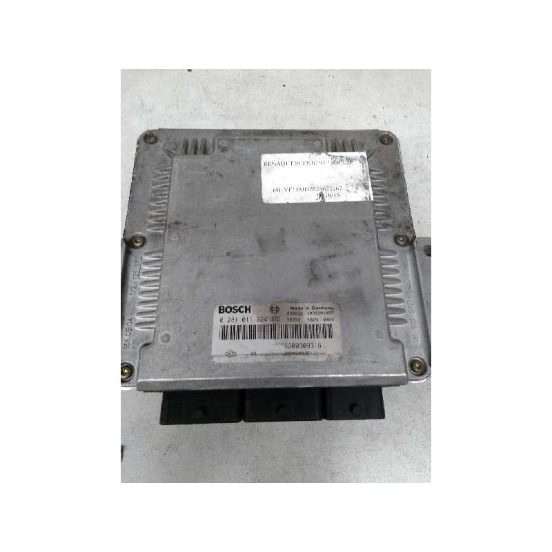 Recambio de centralita motor uce para renault scenic rx4 (ja0) 1.9 dci diesel cat referencia OEM IAM 0281011324 8200309316 82003