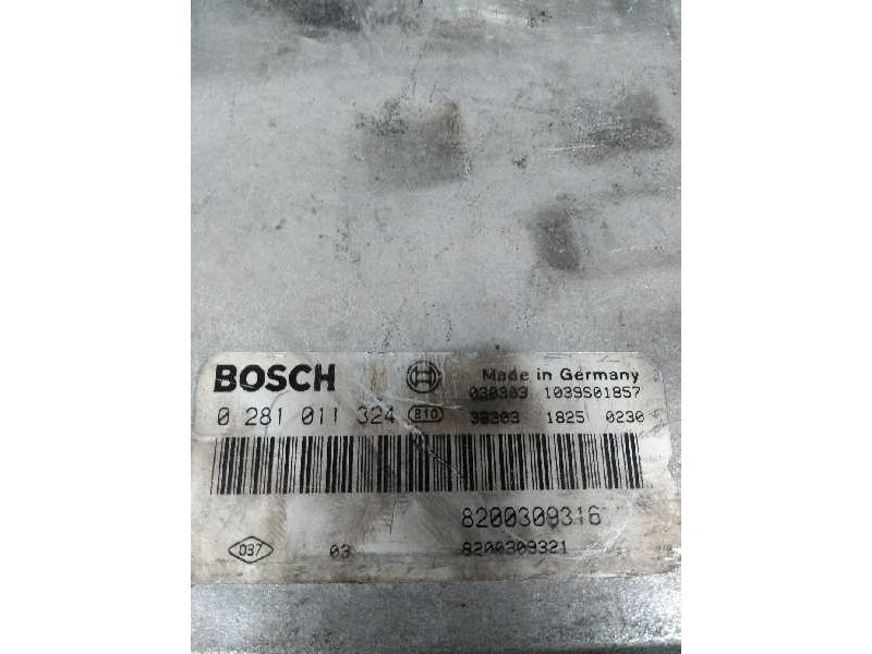 Recambio de centralita motor uce para renault scenic rx4 (ja0) 1.9 dci diesel cat referencia OEM IAM 0281011324 8200309316 82003