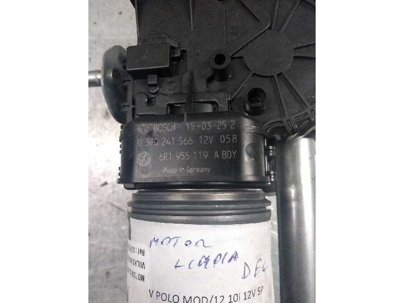 Recambio de motor limpia delantero para volkswagen polo (6c1) trendline bluemotion referencia OEM IAM 0390241566 6R1955119 33970