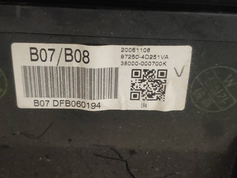 Recambio de mando calefaccion / aire acondicionado para kia carnival 2.9 crdi cat referencia OEM IAM 972504D251 20061106 
