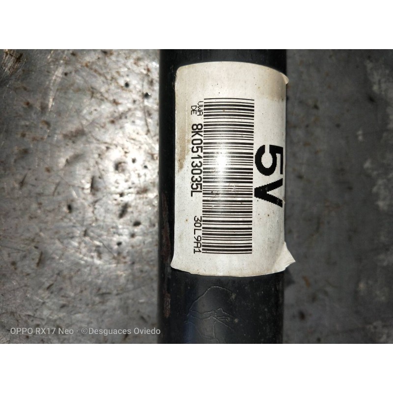 Recambio de amortiguador trasero izquierdo para audi a5 coupe (8t) 3.0 tdi quattro referencia OEM IAM 8K0513035L  