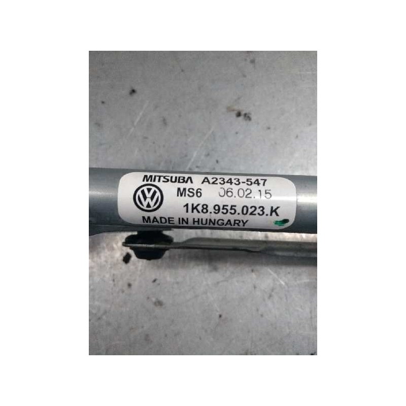 Recambio de motor limpia delantero para volkswagen scirocco (138) r-line bmt referencia OEM IAM A5119B A2343547 1K8955023K