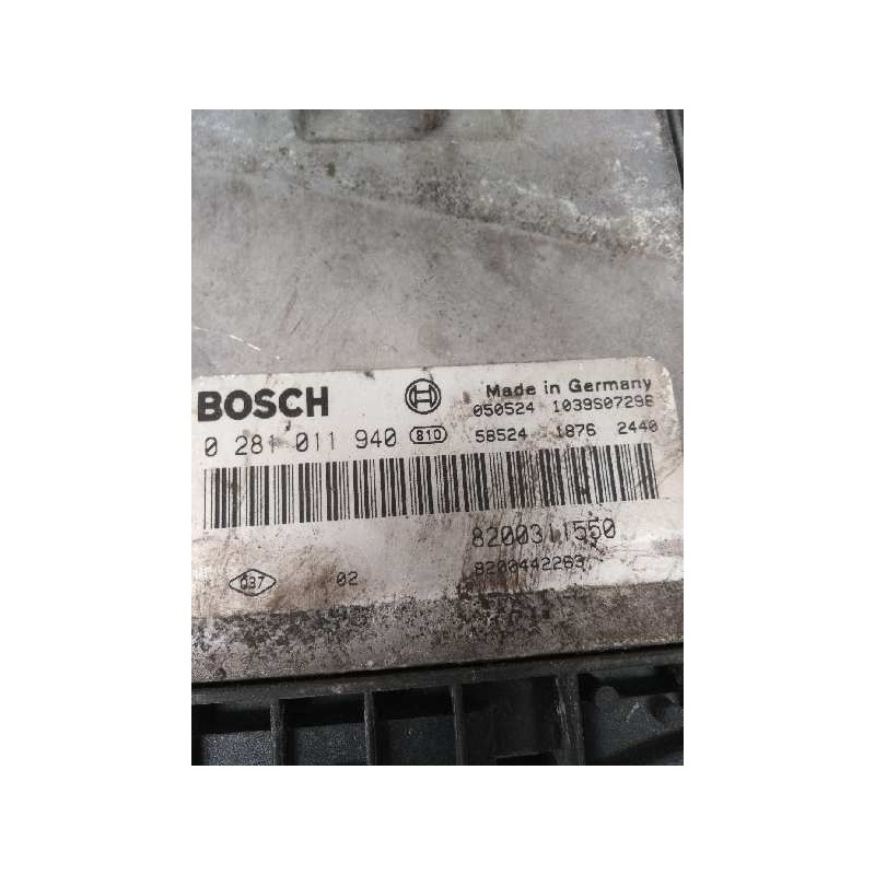 Recambio de centralita motor uce para renault master ii phase 2 caja cerrada 2.5 diesel referencia OEM IAM 0281011940 8200311550