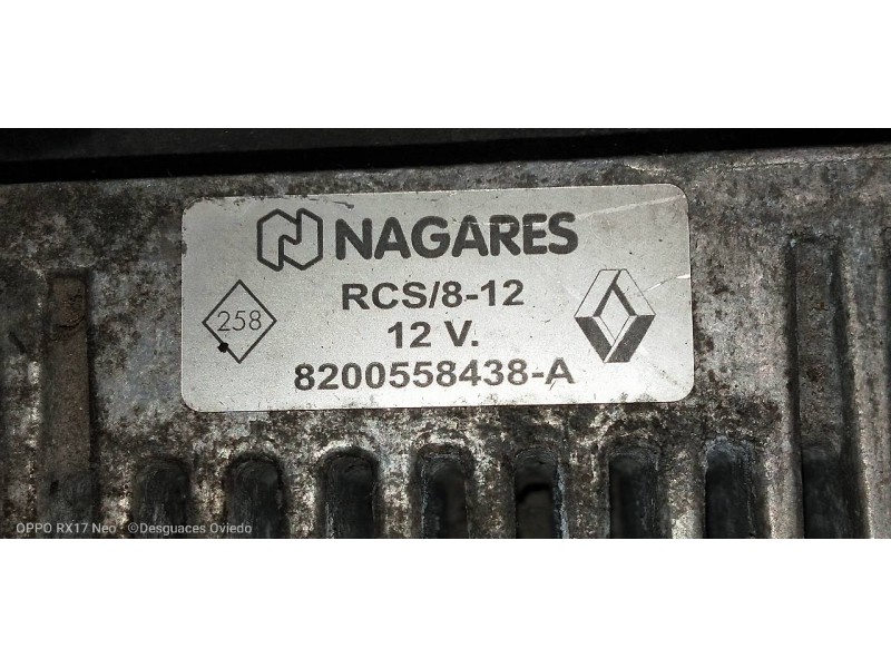 Recambio de caja precalentamiento para nissan x-trail (t32) acenta referencia OEM IAM 8200558438A  