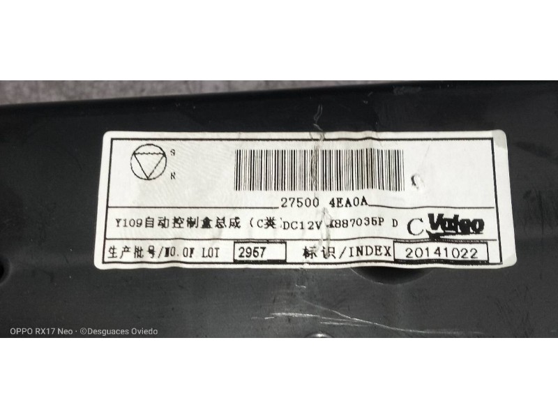 Recambio de mando calefaccion / aire acondicionado para nissan x-trail (t32) acenta referencia OEM IAM 275004EA0A  