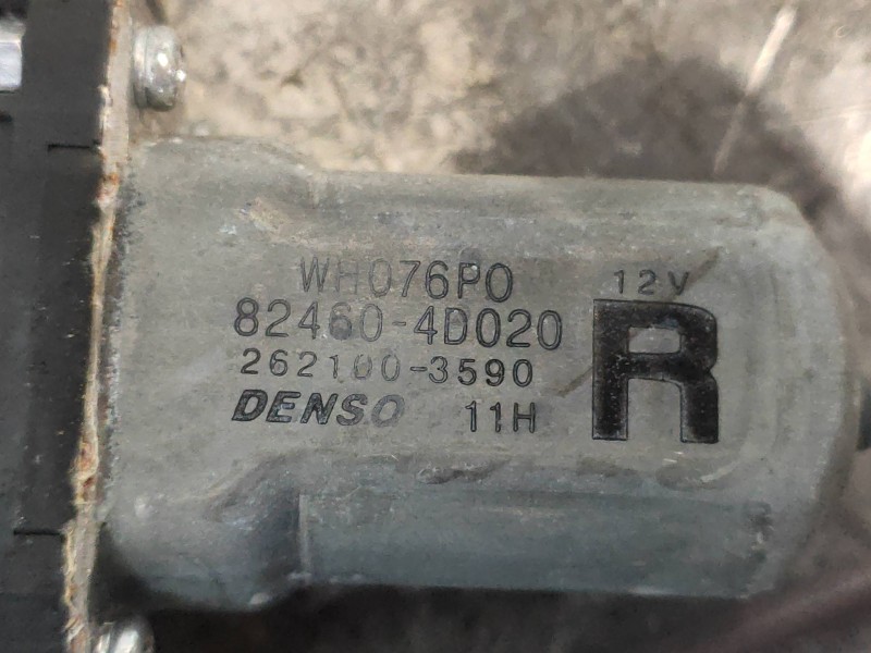 Recambio de elevalunas trasero derecho para kia carnival 2.9 crdi cat referencia OEM IAM 824604D020 2621003590 