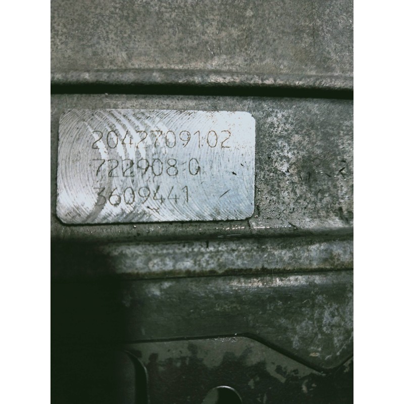 Recambio de caja cambios para mercedes clase c (w204) coupe c 220 cdi blueefficiency (204.302) referencia OEM IAM 2042709102 722