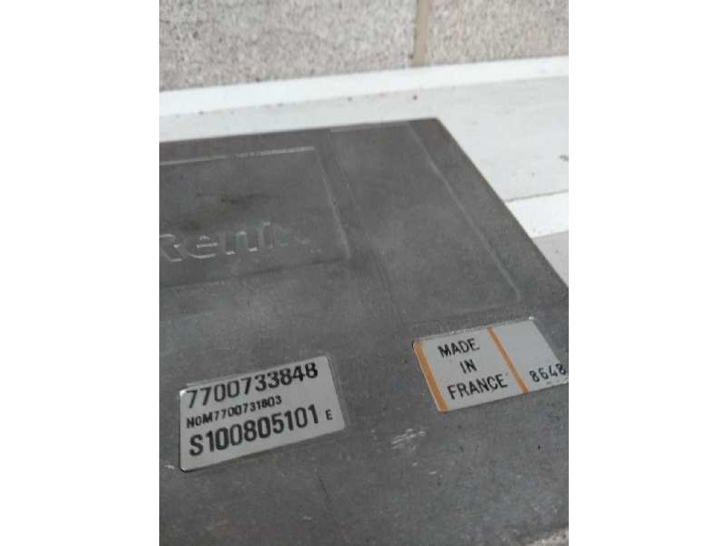 Recambio de centralita motor uce para renault 21 berlina (b/l48) 2.0 referencia OEM IAM S100805101E 7700733848 HOM7700731803