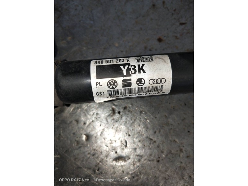 Recambio de transmision trasera derecha para audi a5 coupe (8t) 3.0 tdi quattro referencia OEM IAM 8K0501203K  