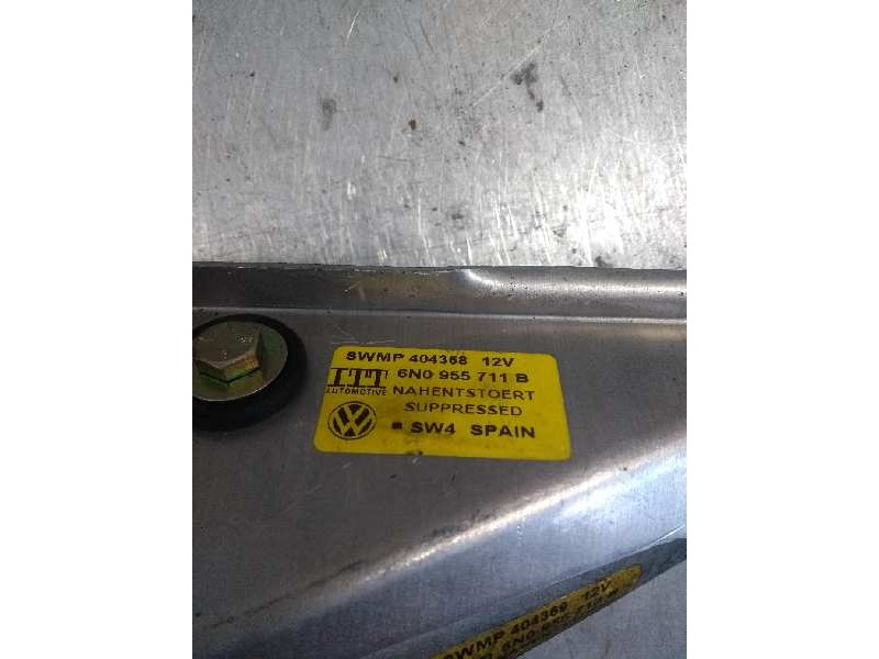 Recambio de motor limpia trasero para volkswagen polo berlina (6n2) 1.9 diesel referencia OEM IAM 404368 6N0955711B 404639 6N095