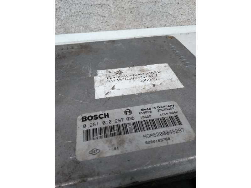 Recambio de centralita motor uce para renault laguna ii (bg0) 1.9 dci diesel referencia OEM IAM 0281010297 HOM8200048297 8200183