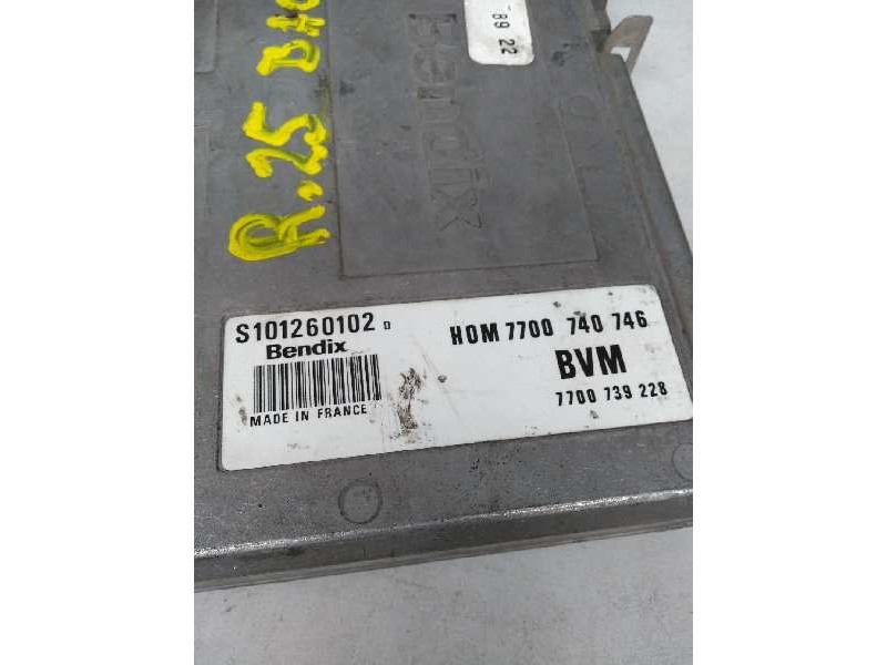 Recambio de centralita motor uce para renault 25 (b29) referencia OEM IAM S101260102D HOM7700740746 7700739228 Recambio de centralita motor uce para renault 25 (b29) referencia OEM IAM S101260102D HOM7700740746 7700739228
