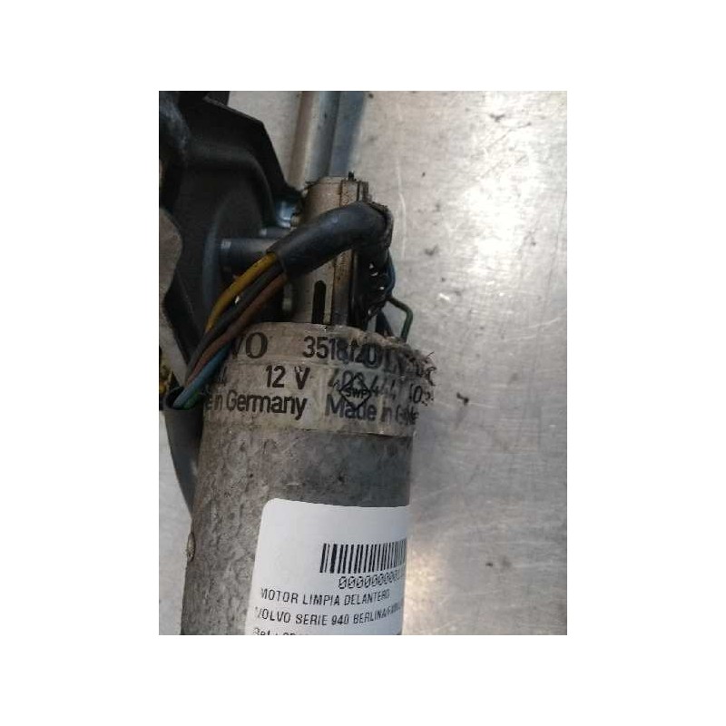 Recambio de motor limpia delantero para volvo serie 940 berlina/familiar 2.3 cat referencia OEM IAM 3518120  