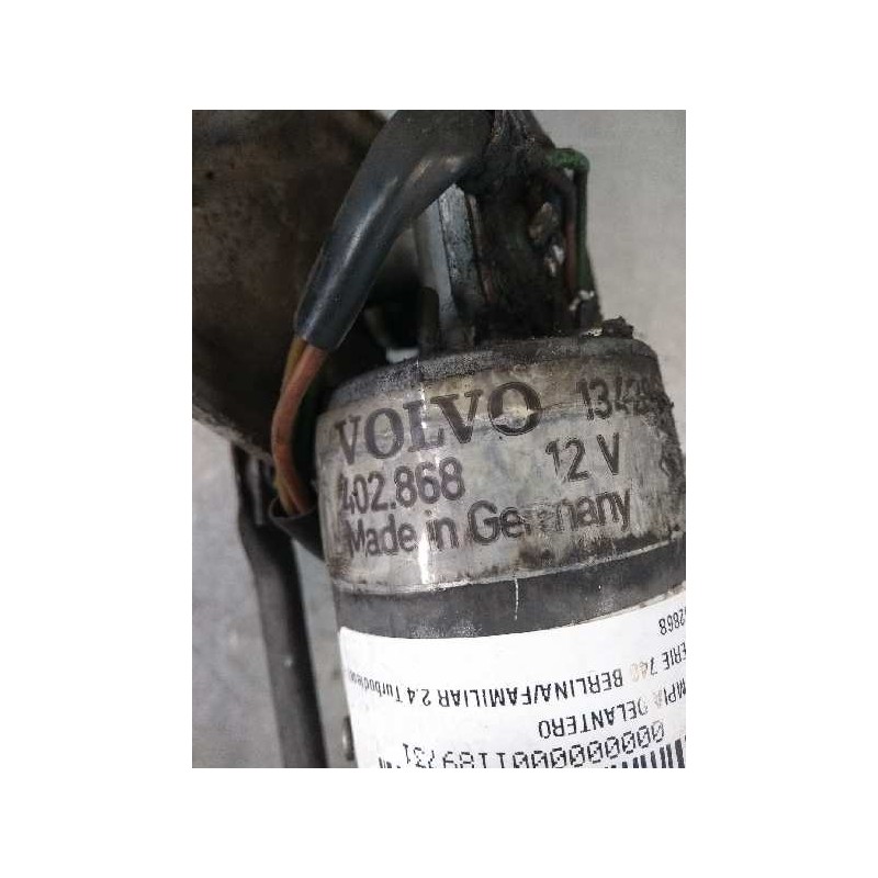 Recambio de motor limpia delantero para volvo serie 740 berlina/familiar 2.4 turbodiesel referencia OEM IAM 402868 1342858 