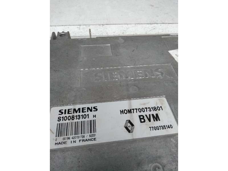 Recambio de centralita motor uce para renault 5 (b/c40) referencia OEM IAM S100813101H HOM7700731801 7700735140