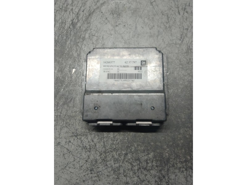 Recambio de centralita motor uce para opel astra g berlina 1.6 referencia OEM IAM 16268377 6237797 
