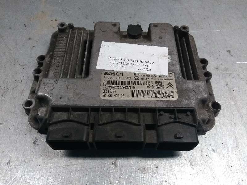 Recambio de centralita motor uce para peugeot 206 sw x-line referencia OEM IAM 0281012528 9659341880 EDC16C34