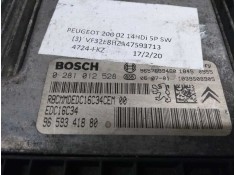 Recambio de centralita motor uce para peugeot 206 sw x-line referencia OEM IAM 0281012528 9659341880 EDC16C34 2