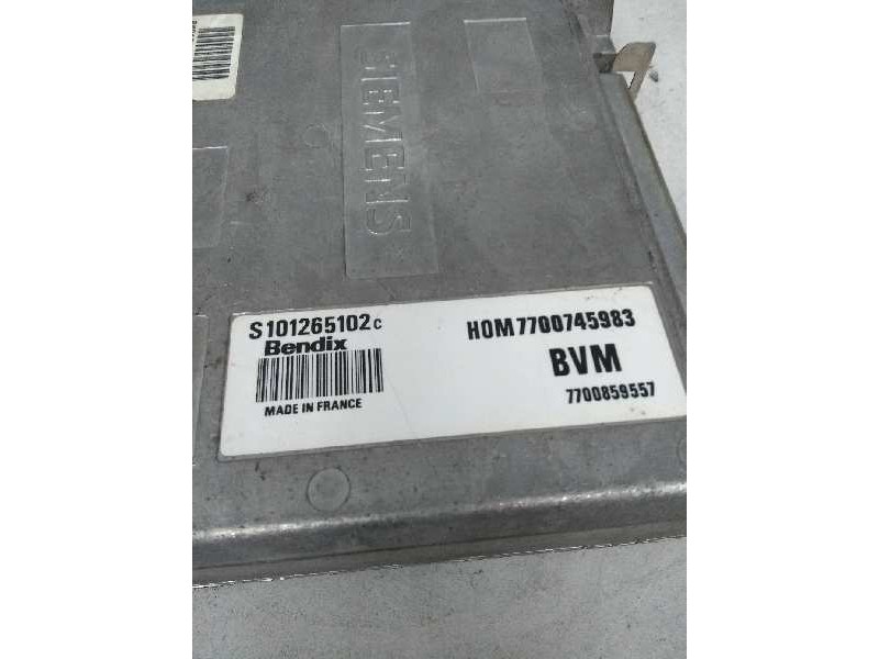 Recambio de centralita motor uce para renault 25 (b29) ti referencia OEM IAM S101265102C HOM7700745983 7700859557