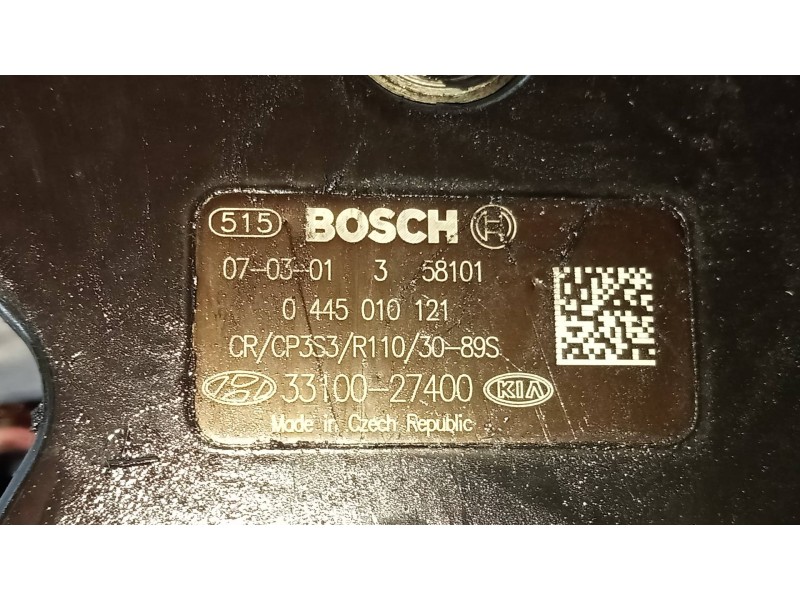 Recambio de bomba inyeccion para hyundai sonata (nf) 2.0 crdi comfort ii referencia OEM IAM 0445010121 3310027400 BOSCH