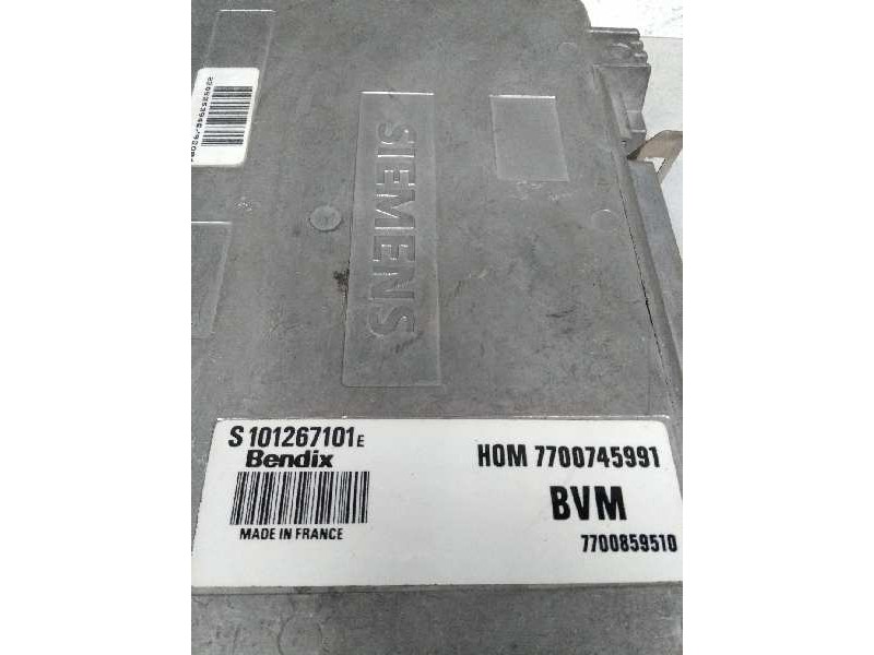 Recambio de centralita motor uce para renault 21 berlina (b/l48) referencia OEM IAM S101267101E HOM7700745991 7700859510 Recambio de centralita motor uce para renault 21 berlina (b/l48) referencia OEM IAM S101267101E HOM7700745991 7700859510