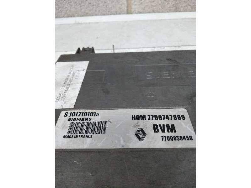 Recambio de centralita motor uce para renault 21 berlina (b/l48) gtx referencia OEM IAM S101710101D HOM7700747899 7700858450