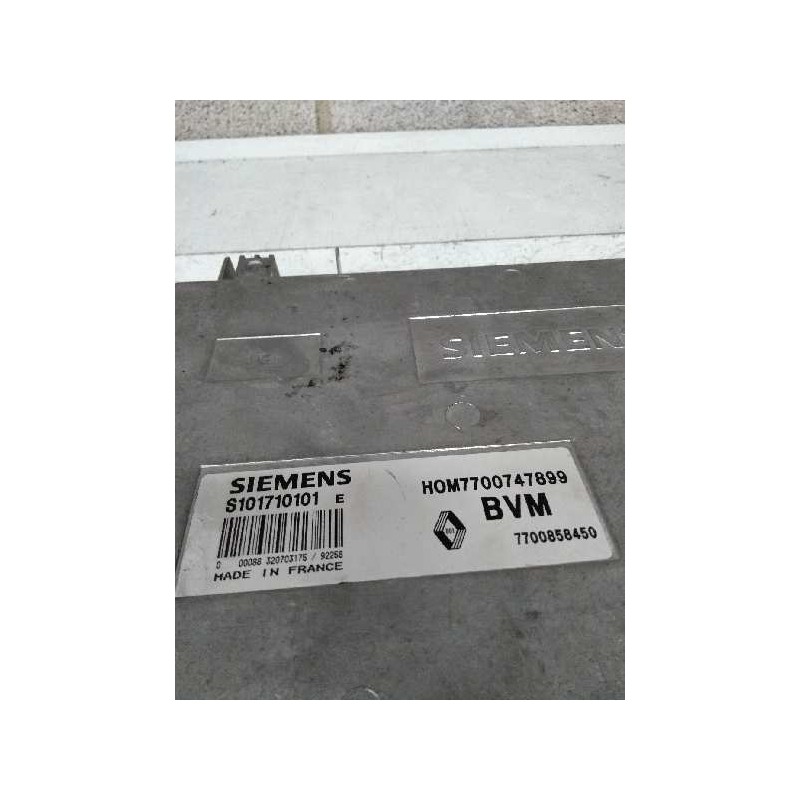 Recambio de centralita motor uce para renault 21 berlina (b/l48) 2.0 referencia OEM IAM S101710101E HOM7700747899 7700858450 Recambio de centralita motor uce para renault 21 berlina (b/l48) 2.0 referencia OEM IAM S101710101E HOM7700747899 7700858450