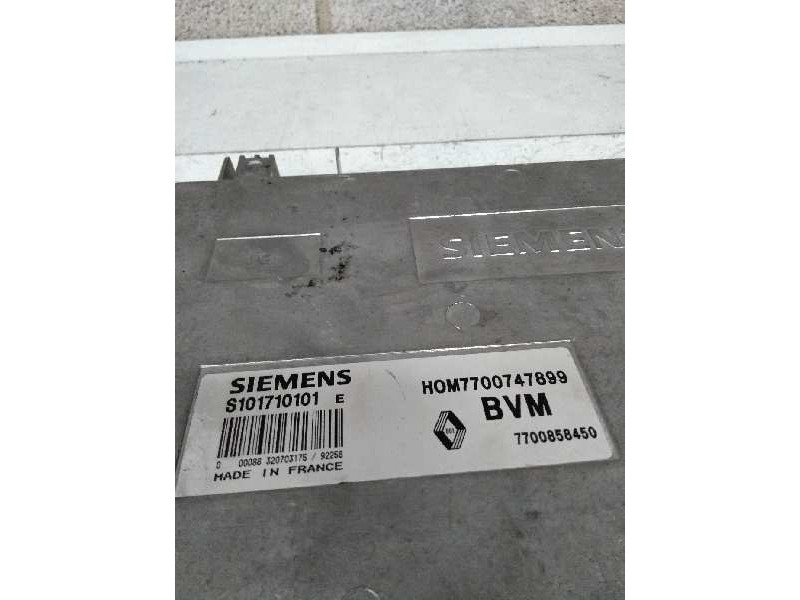 Recambio de centralita motor uce para renault 21 berlina (b/l48) 2.0 referencia OEM IAM S101710101E HOM7700747899 7700858450 Recambio de centralita motor uce para renault 21 berlina (b/l48) 2.0 referencia OEM IAM S101710101E HOM7700747899 7700858450
