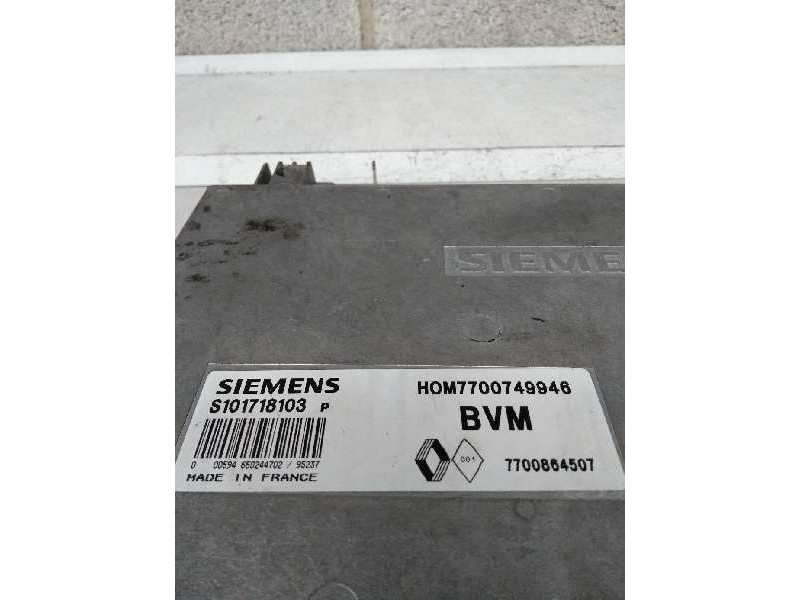 Recambio de centralita motor uce para renault 19 (b/c/l53) 1.4 gts referencia OEM IAM S101718103P HOM7700749946 7700864507 Recambio de centralita motor uce para renault 19 (b/c/l53) 1.4 gts referencia OEM IAM S101718103P HOM7700749946 7700864507