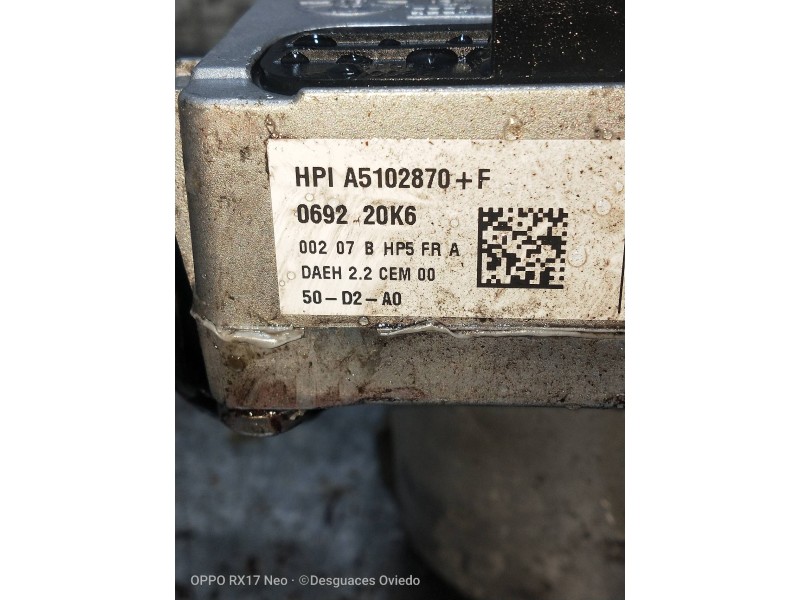 Recambio de bomba direccion para citroen c4 lim. live edition referencia OEM IAM 0269220K6  