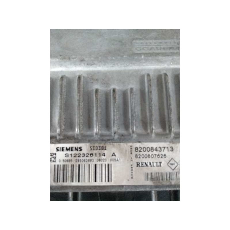 Recambio de centralita motor uce para renault megane ii berlina 5p 1.5 dci diesel referencia OEM IAM S122326114A 8200843713 8200