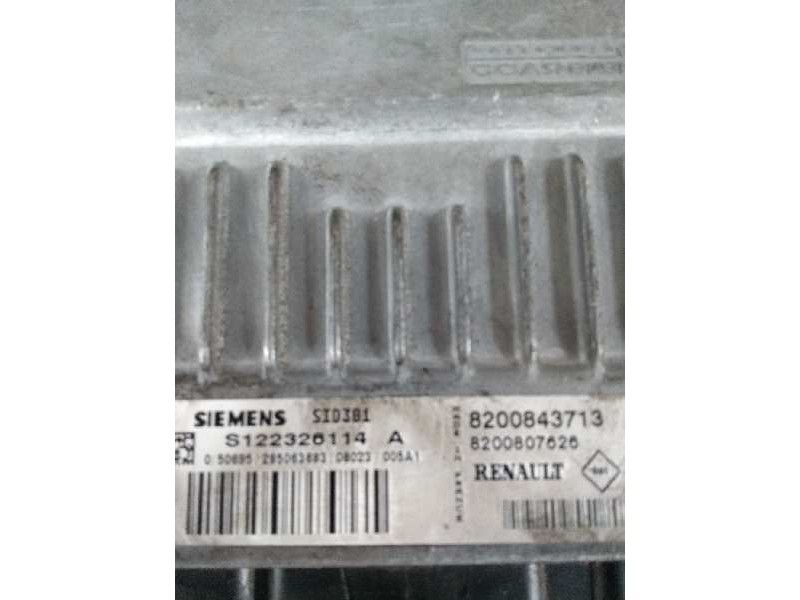 Recambio de centralita motor uce para renault megane ii berlina 5p 1.5 dci diesel referencia OEM IAM S122326114A 8200843713 8200