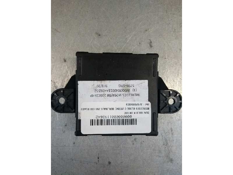 Recambio de centralita cierre para mercedes clase c (w204) berlina c 200 cdi blueefficiency (204.001) referencia OEM IAM A212900