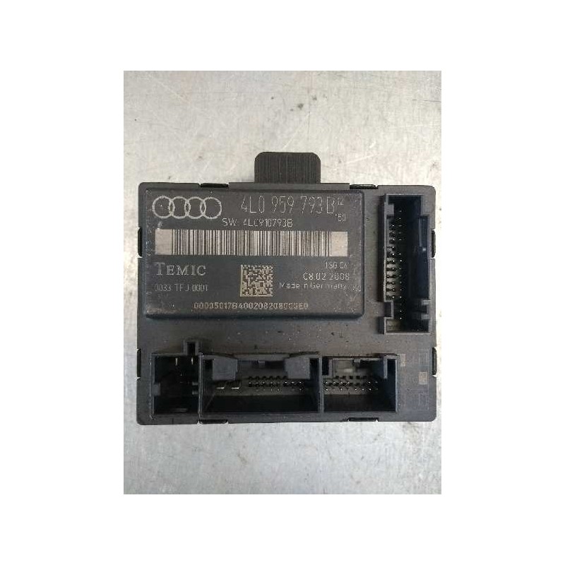 Recambio de centralita cierre para audi q7 (4l) 4.2 v8 32v tdi biturbo referencia OEM IAM 4L0959793B DEL IZDO 4L0910793B