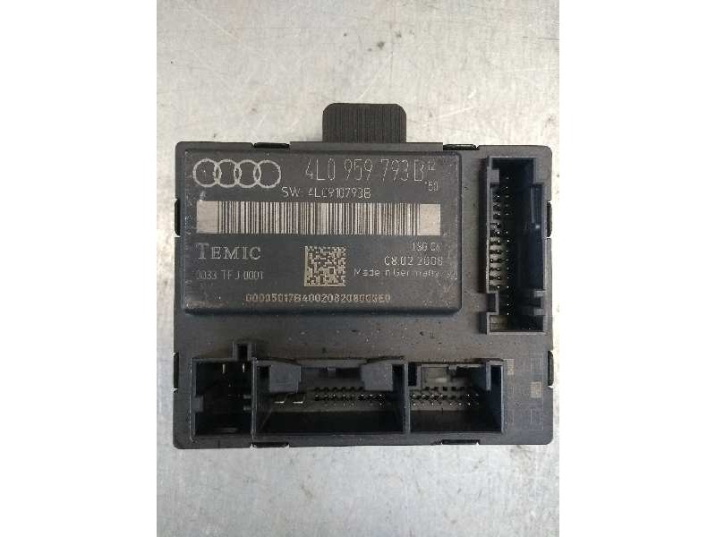 Recambio de centralita cierre para audi q7 (4l) 4.2 v8 32v tdi biturbo referencia OEM IAM 4L0959793B DEL IZDO 4L0910793B