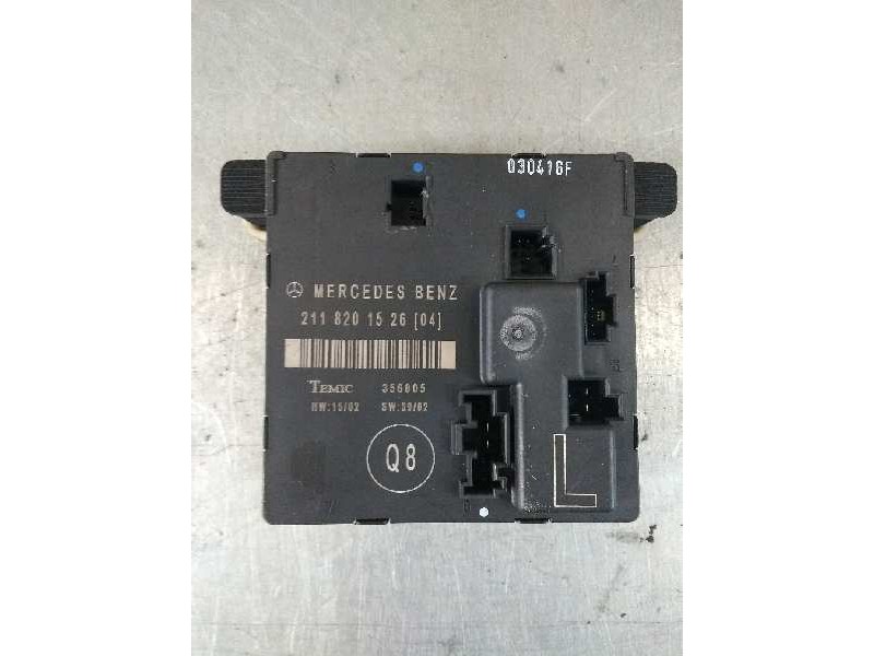 Recambio de modulo electronico para mercedes clase e (w211) berlina e 270 cdi (211.016) referencia OEM IAM 2118201526 TRA IZDA 3