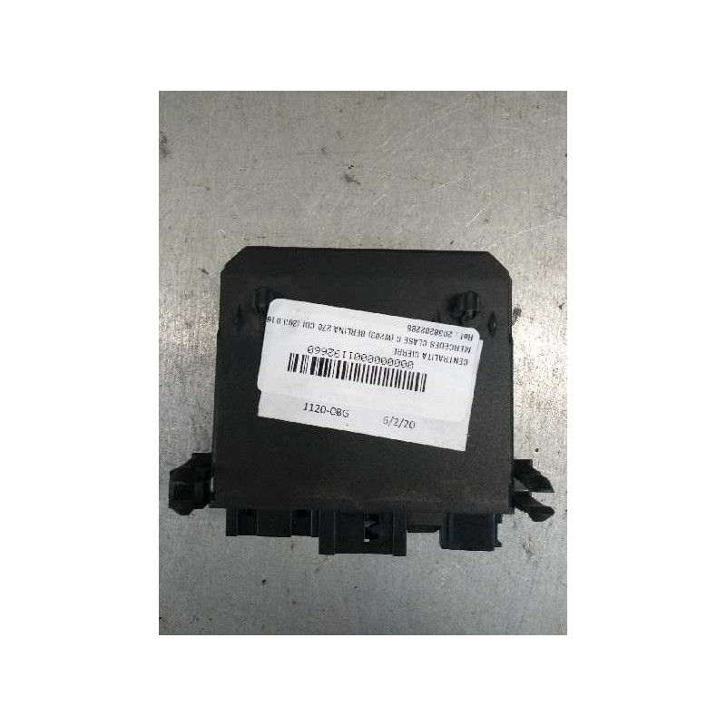 Recambio de centralita cierre para mercedes clase c (w203) berlina 270 cdi (203.016) referencia OEM IAM 2038202285 TRA DCHA 3513