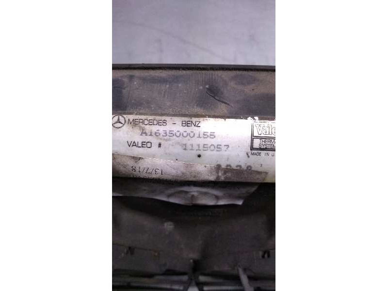Recambio de electroventilador para mercedes clase m (w163) 320 (163.154) referencia OEM IAM A1635000155  