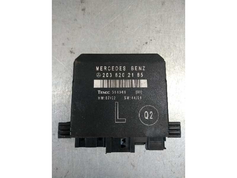 Recambio de centralita cierre para mercedes clase c (w203) berlina 270 cdi (203.016) referencia OEM IAM 2038202185 TRA IZDA 3513