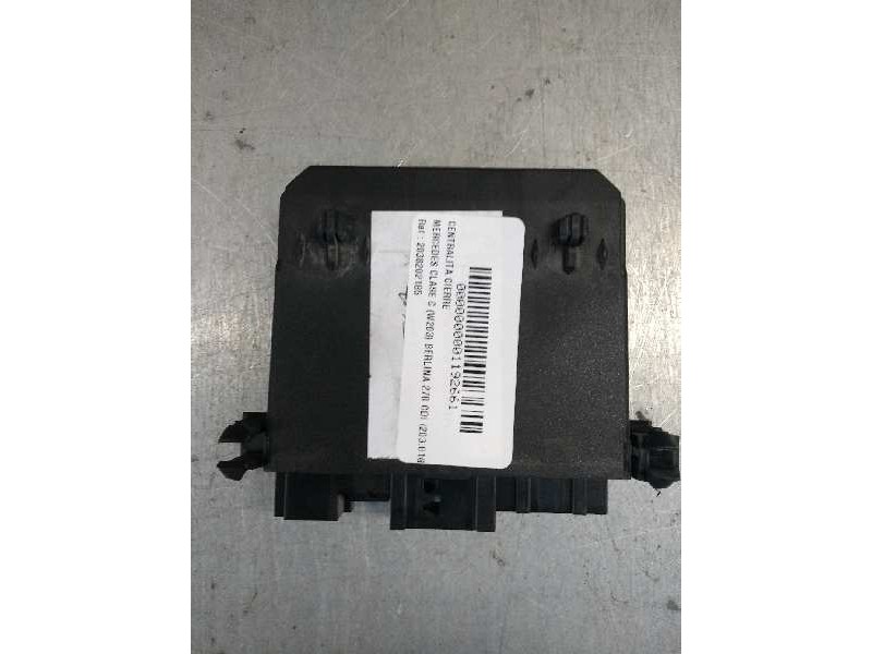 Recambio de centralita cierre para mercedes clase c (w203) berlina 270 cdi (203.016) referencia OEM IAM 2038202185 TRA IZDA 3513