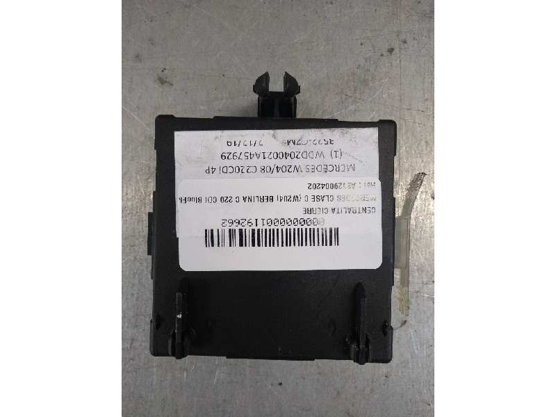 Recambio de centralita cierre para mercedes clase c (w204) berlina c 220 cdi blueefficiency (204.002) referencia OEM IAM A212900