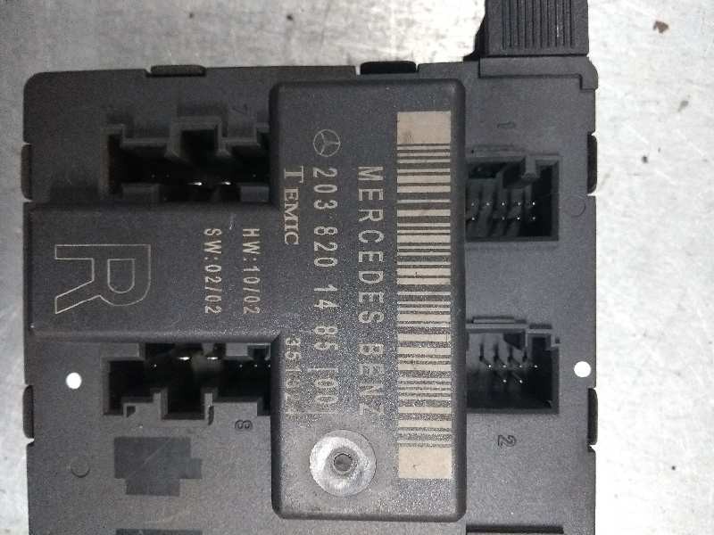 Recambio de centralita cierre para mercedes clase c (w203) berlina 270 cdi (203.016) referencia OEM IAM 2038201485 DEL DCHA 3513